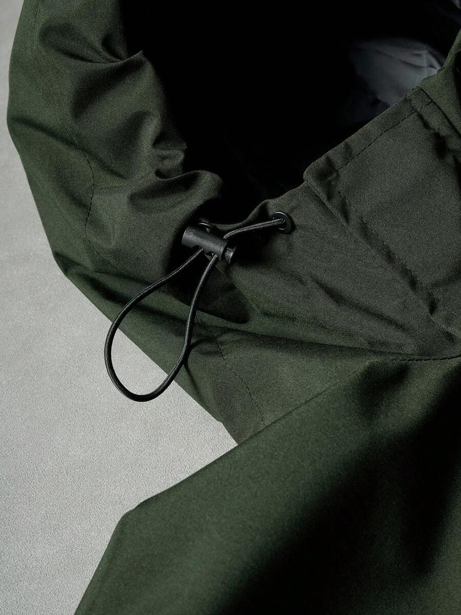 STYNVO Jaqueta casual masculina com capuz e zíper, de manga longa, em cores contrastantes e corte folgado