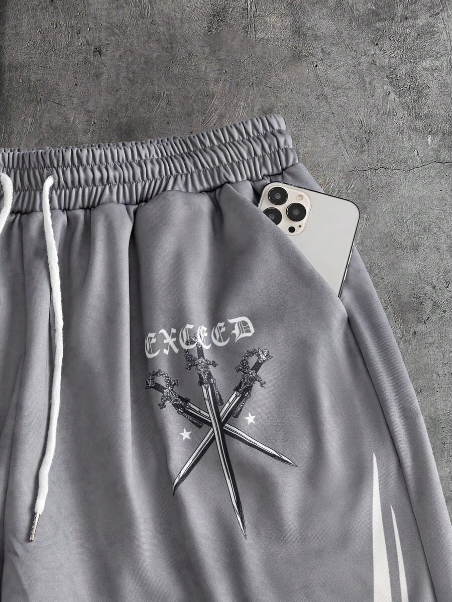 Calça Casual Masculina Estampa Geométrica STYNVO Urban