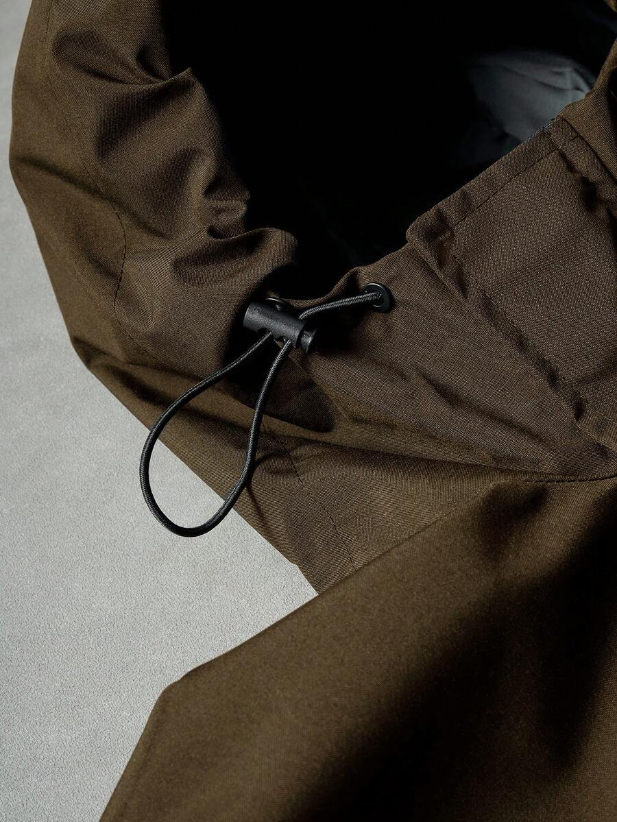 STYNVO Jaqueta casual masculina com capuz e zíper, de manga longa, em cores contrastantes e corte folgado