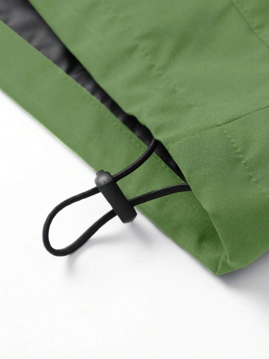 STYNVO Jaqueta Casual Versátil e Esportiva com Gola Alta para Homens, Estampa Gráfica Grande, Estilo de Casal Jovem, Bolsos Grandes, Jaqueta de Outono/Inverno