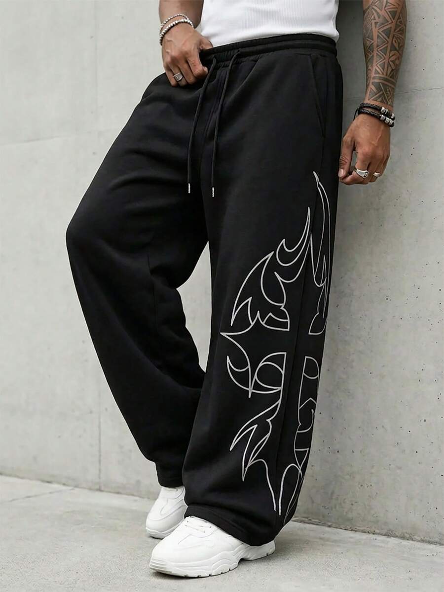 Calça Casual Masculina Estampa Geométrica STYNVO Urban