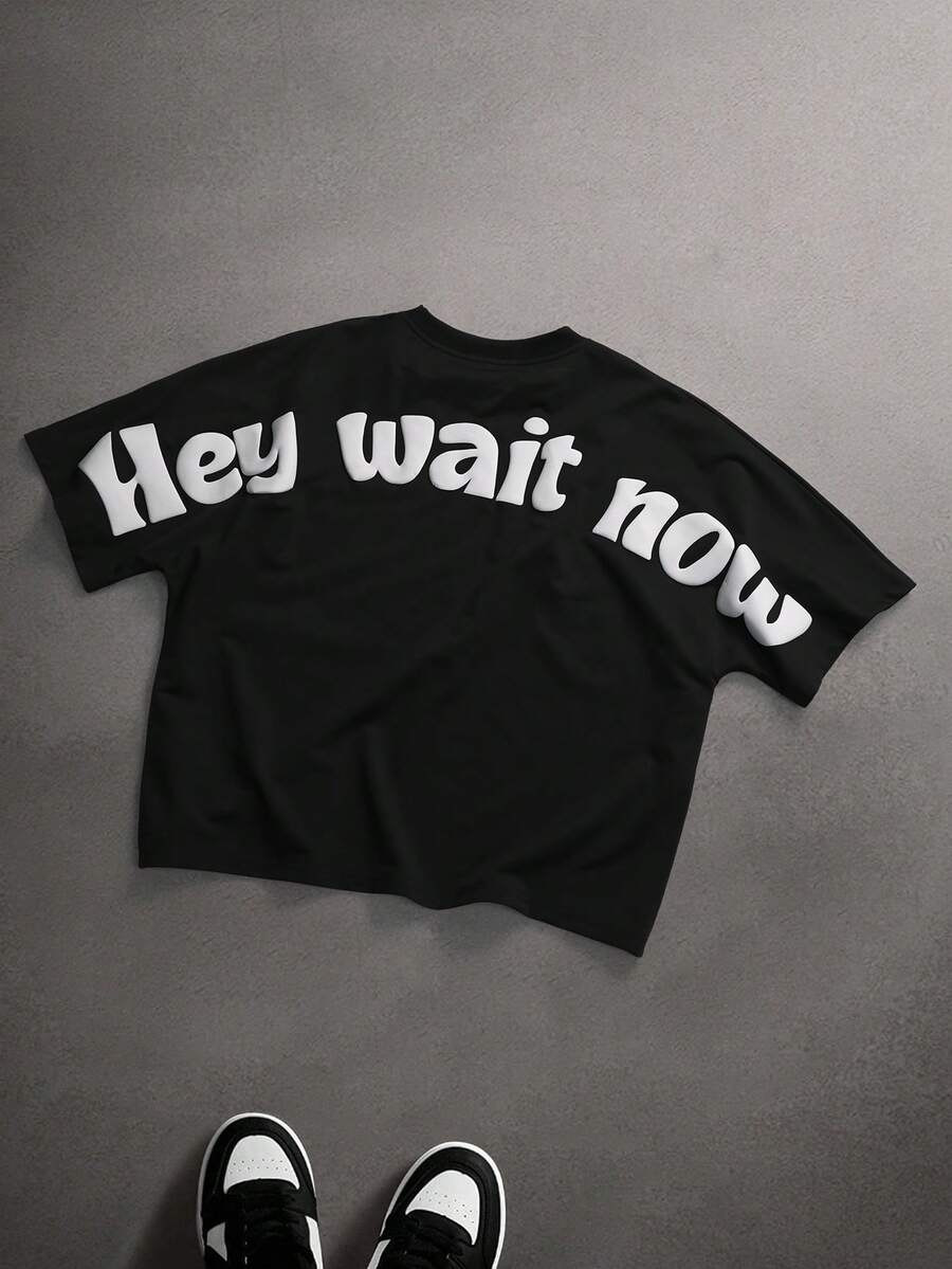 Camiseta Stynvo Hey Wait Now