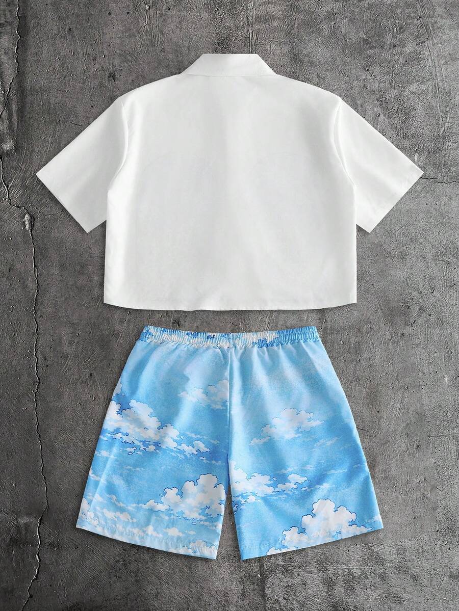 Conjunto Oversized Masculino Estampado STYNVO Urban Nomad