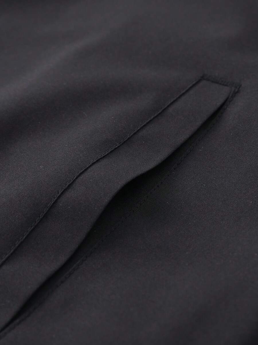 STYNVO Jaqueta casual masculina com capuz e zíper, de manga longa, em cores contrastantes e corte folgado