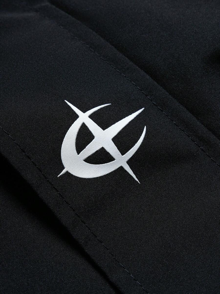 STYNVO Jaqueta casual masculina com capuz e zíper, de manga longa, em cores contrastantes e corte folgado