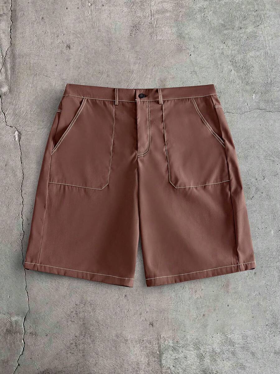 CONJUNTO STREETWEAR OVERSIZED MASCULINO CARAMELO STYNVO CARGO CLUB