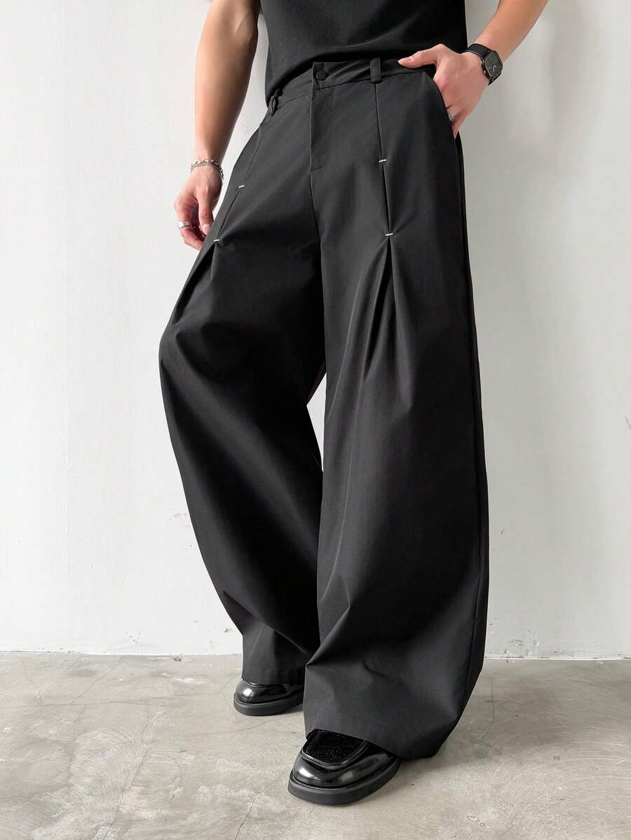 Calça Casual Masculina de Perna Reta STYNVO Urban