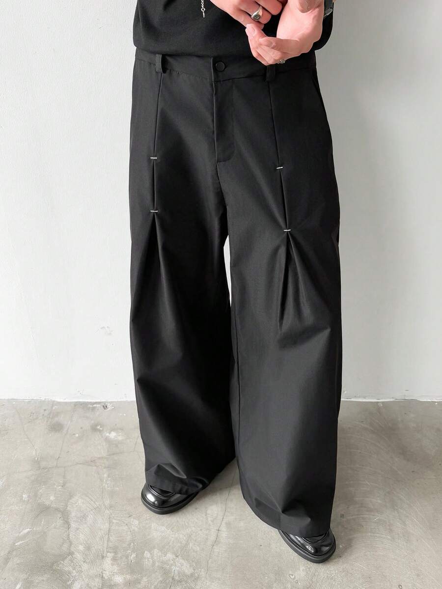 Calça Casual Masculina de Perna Reta STYNVO Urban