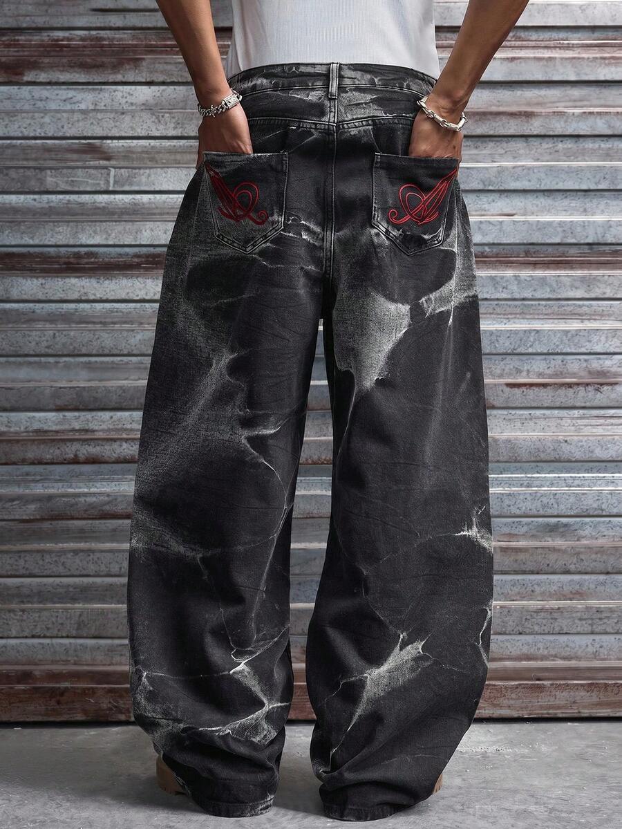 Calças Casuais Masculinas Bordadas STYNVO Urban