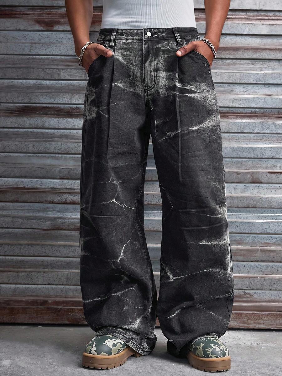 Calças Casuais Masculinas Bordadas STYNVO Urban