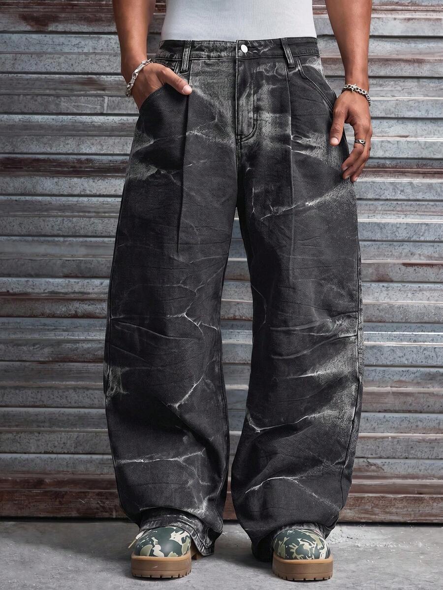Calças Casuais Masculinas Bordadas STYNVO Urban