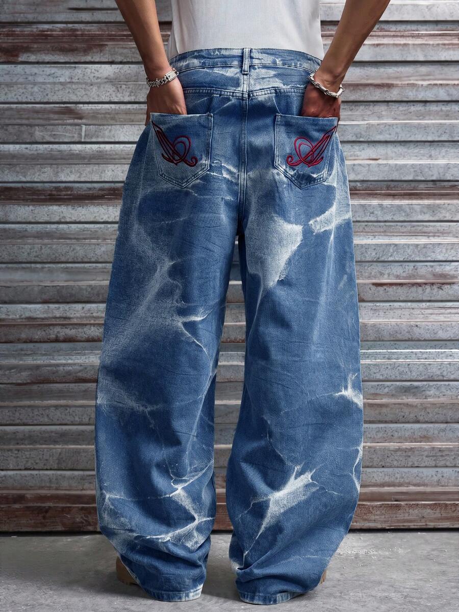 Calças Casuais Masculinas Bordadas STYNVO Urban