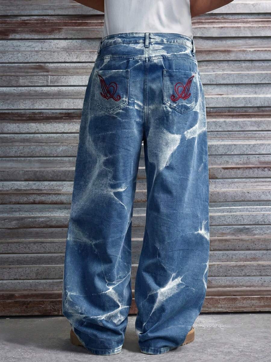 Calças Casuais Masculinas Bordadas STYNVO Urban