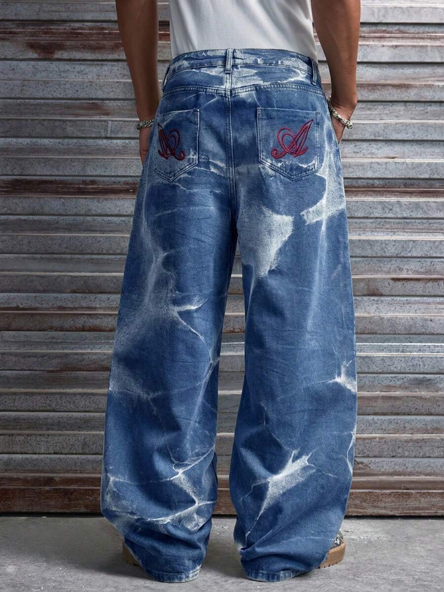 Calças Casuais Masculinas Bordadas STYNVO Urban