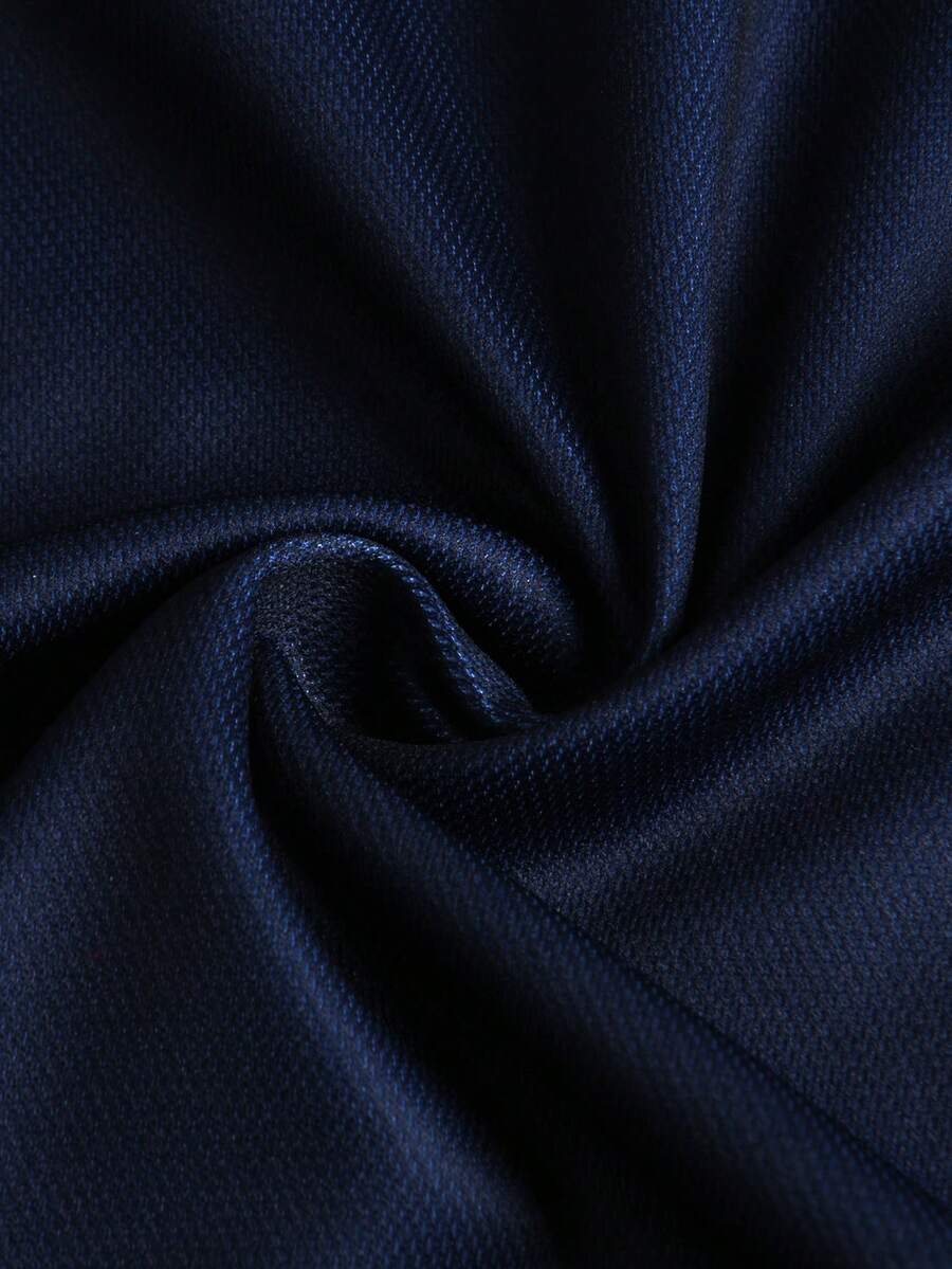 STYNVO Camisa Polo Masculina Versátil com Estampa de Letra, Listras e Contraste de Cor, Botões e Meio Bolso