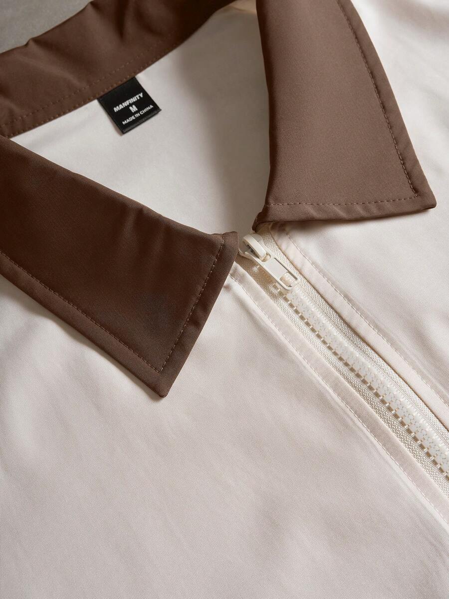 STYNVO 2 Peças/Conjunto Camisa de Manga Curta com Zíper Casual Masculina e Conjunto de Shorts com Cordão