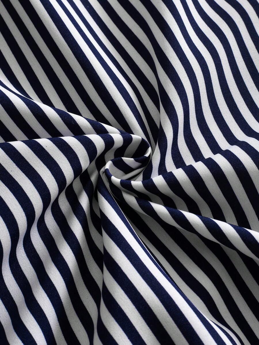 STYNVO Jaqueta de Manga Longa Minimalista Estampada Masculina