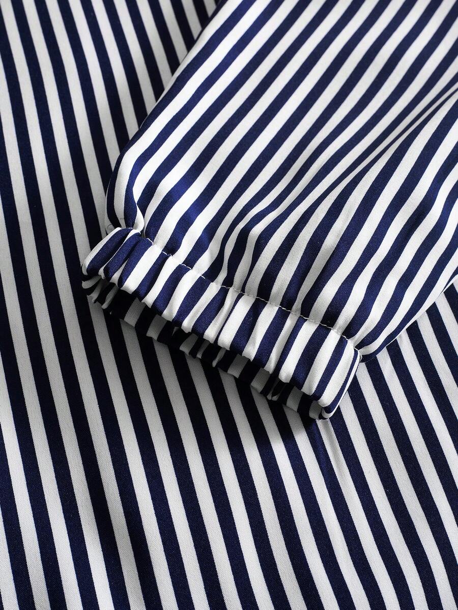 STYNVO Jaqueta de Manga Longa Minimalista Estampada Masculina