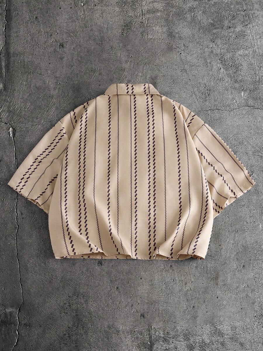 CONJUNTO STREETWEAR OVERSIZED MASCULINO DAMASCO STYNVO SUNSET STRIPE