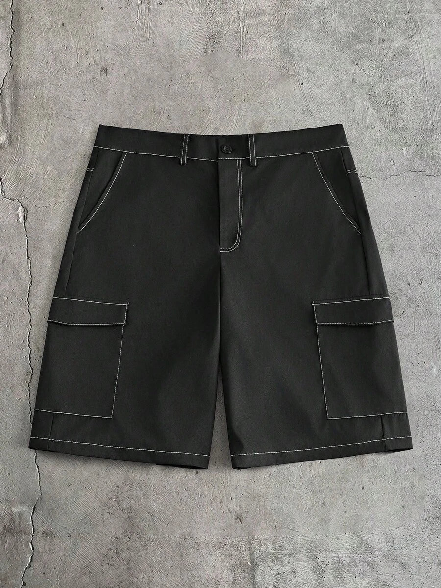 CONJUNTO STREETWEAR OVERSIZED MASCULINO CARAMELO STYNVO CARGO CLUB