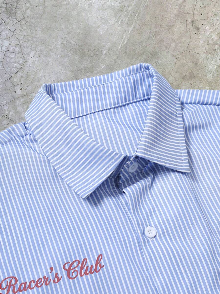STYNVO 2 Peças/Conjunto Camisa de Manga Curta com Zíper Casual Masculina e Conjunto de Shorts com Cordão