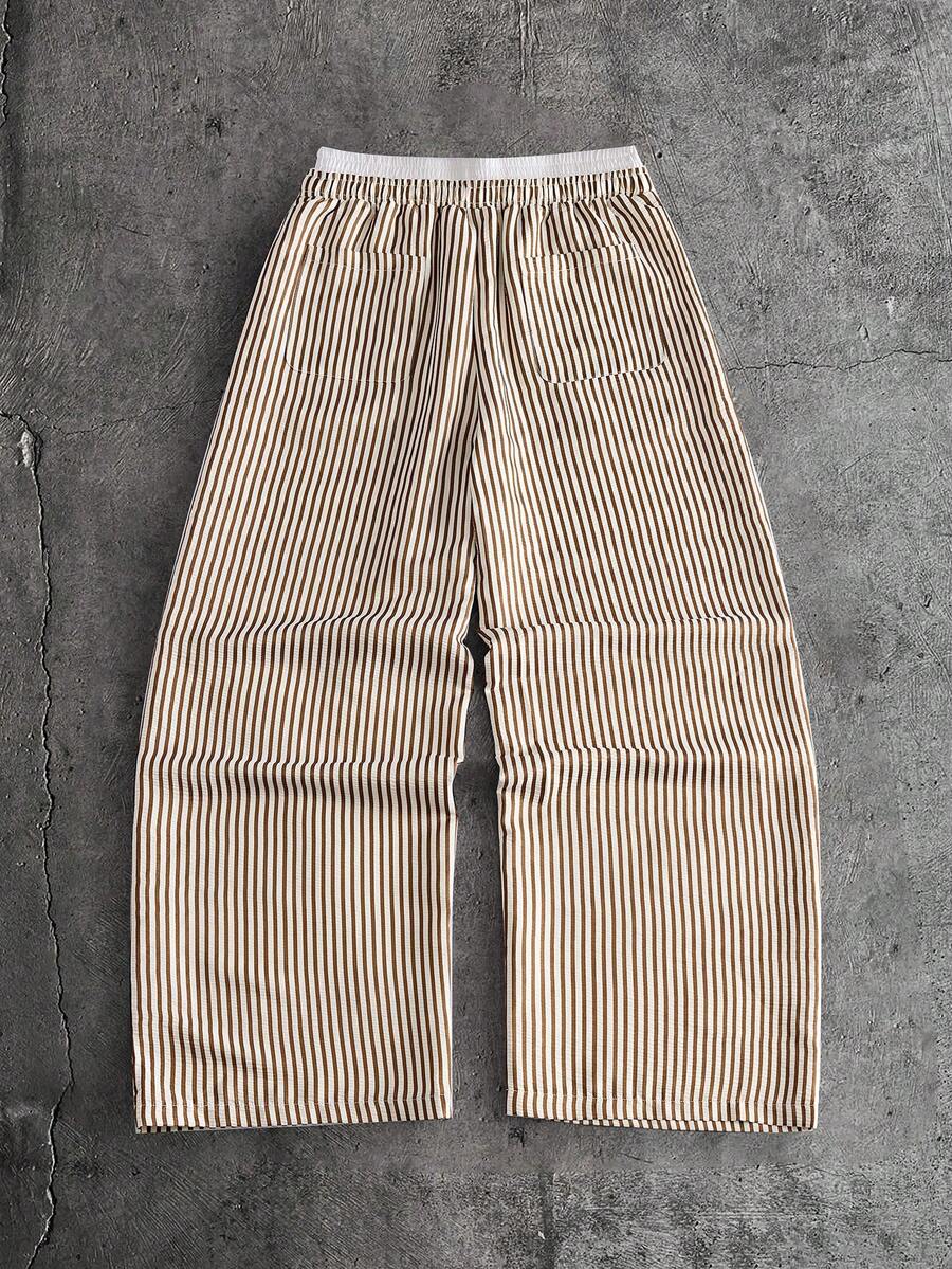 Calça Casual Masculina Listrada STYNVO Urban
