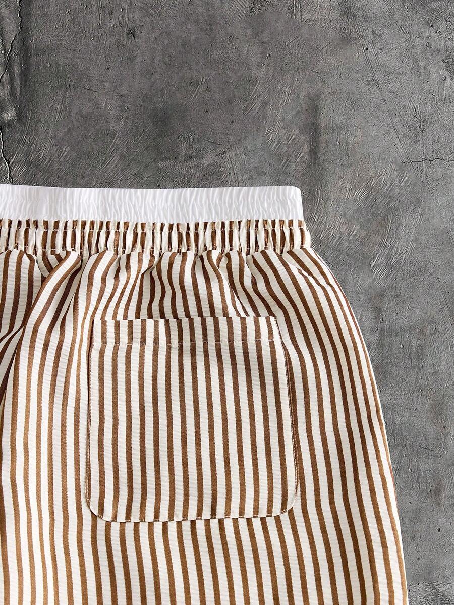 Calça Casual Masculina Listrada STYNVO Urban