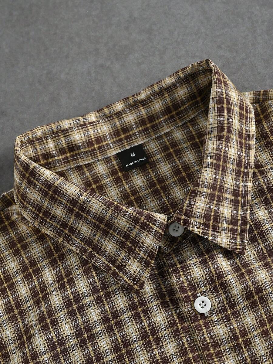 STYNVO 2 Peças/Conjunto Camisa de Manga Curta com Zíper Casual Masculina e Conjunto de Shorts com Cordão