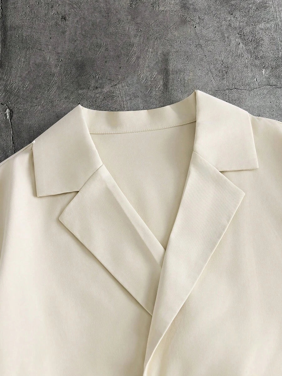Camisa Oversized Masculina Sólida STYNVO Urban Mirage