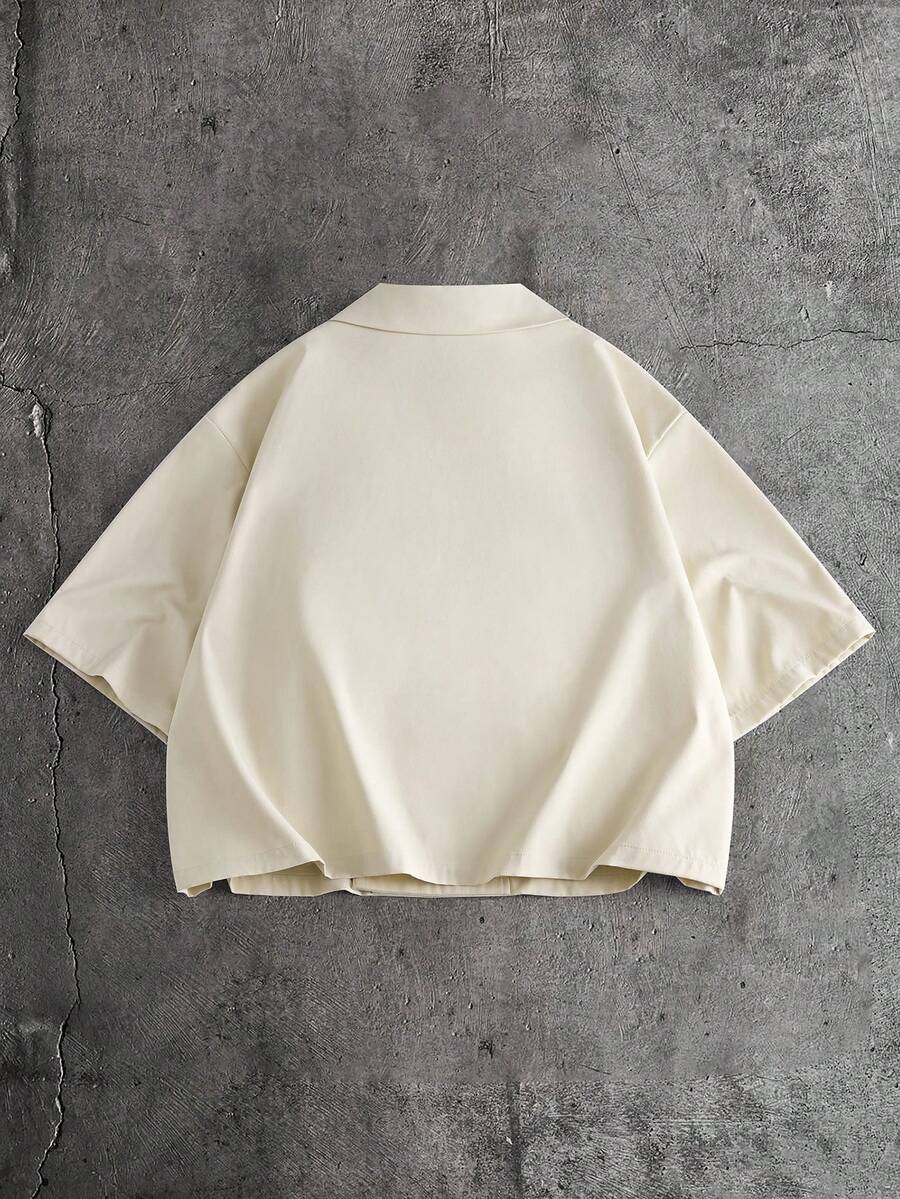 Camisa Oversized Masculina Sólida STYNVO Urban Mirage
