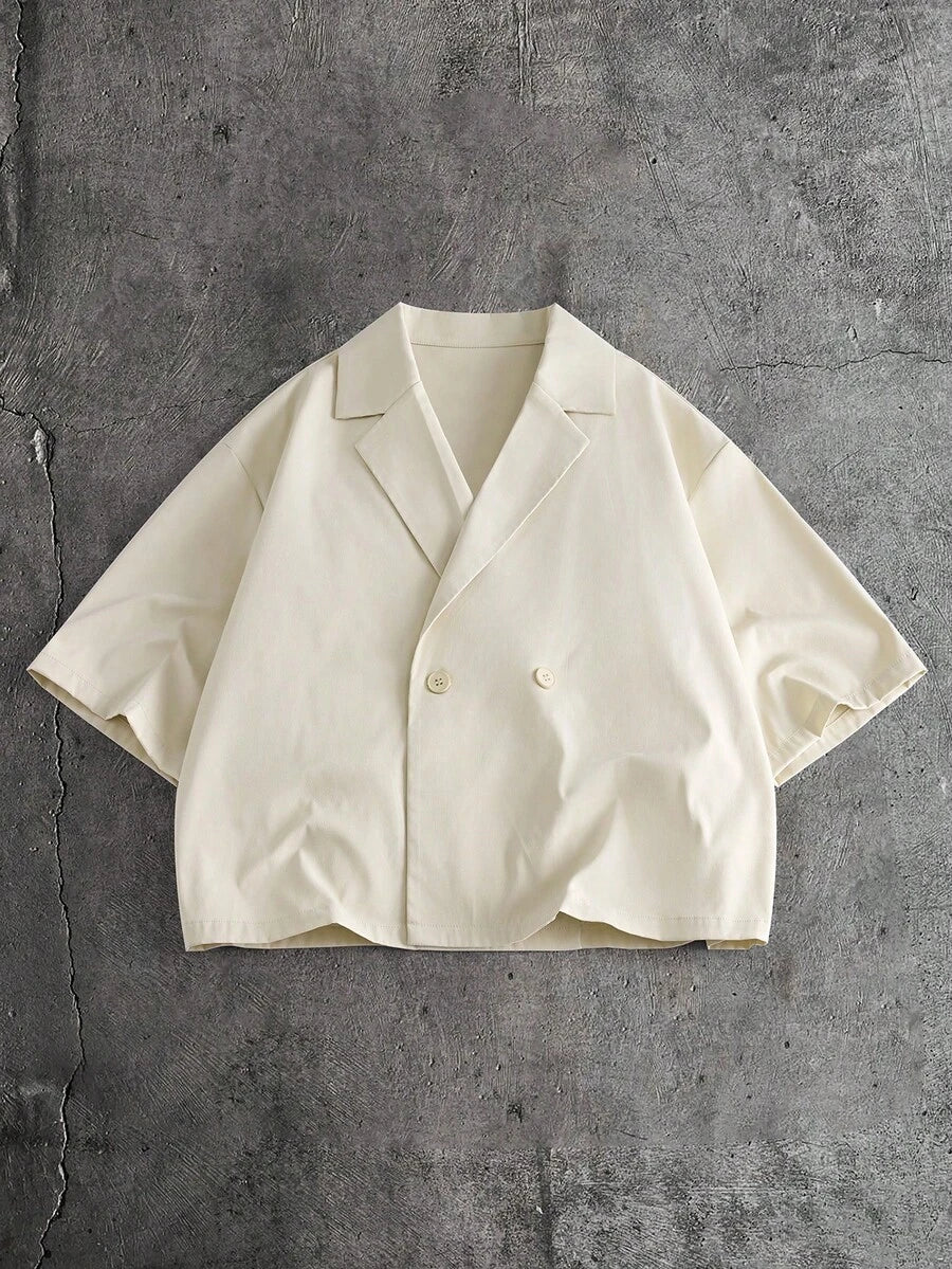 Camisa Oversized Masculina Sólida STYNVO Urban Mirage