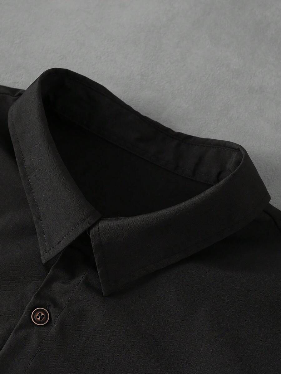 STYNVO 2 Peças/Conjunto Camisa de Manga Curta com Zíper Casual Masculina e Conjunto de Shorts com Cordão