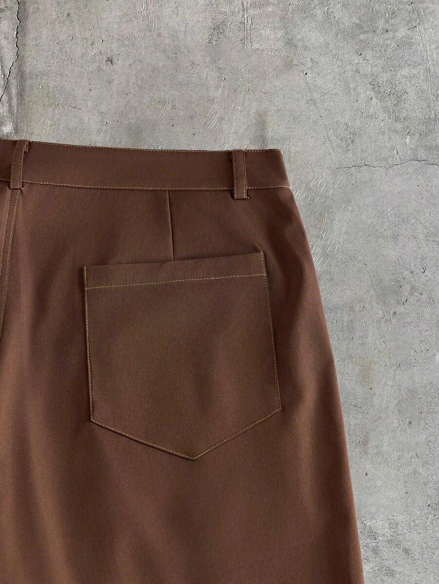 CONJUNTO STREETWEAR OVERSIZED MASCULINO CARAMELO STYNVO CARGO CLUB