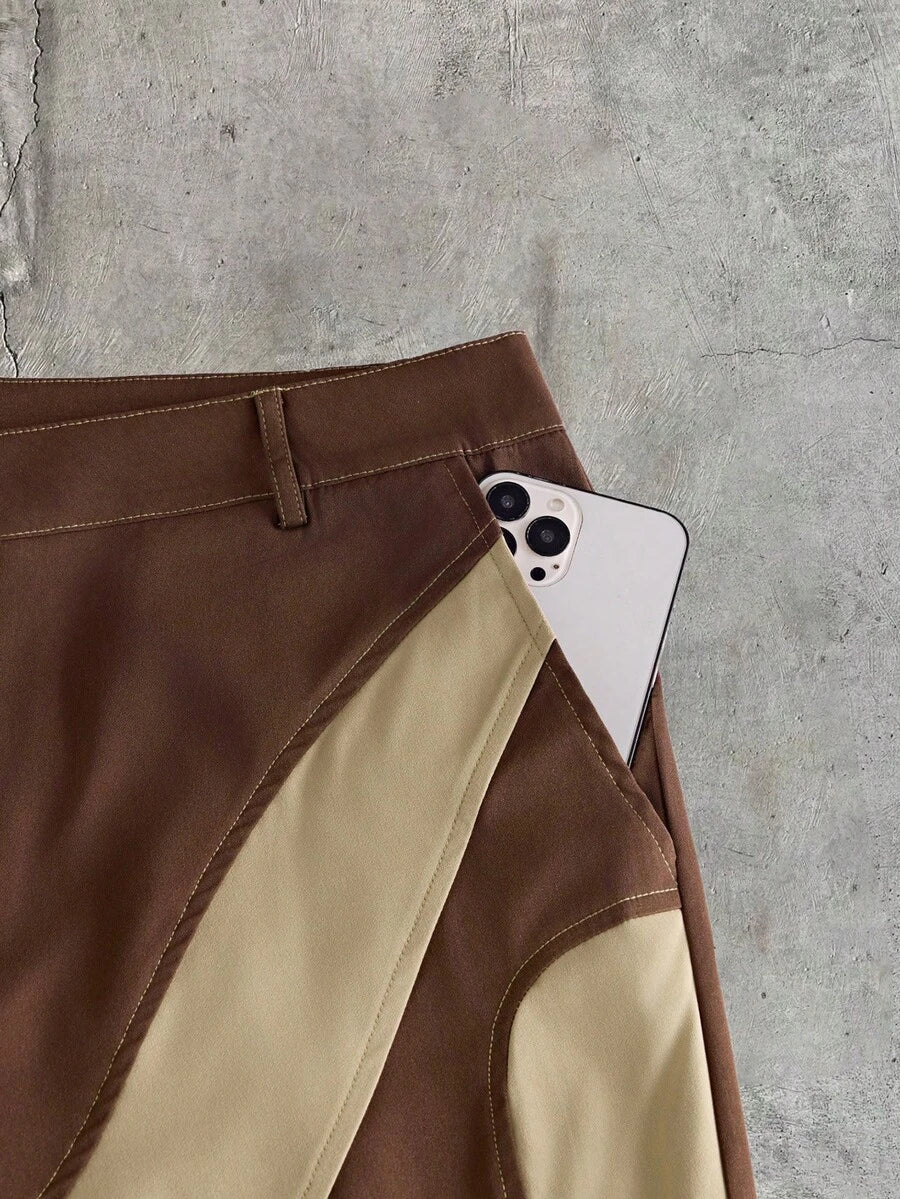 CONJUNTO STREETWEAR OVERSIZED MASCULINO CARAMELO STYNVO CARGO CLUB