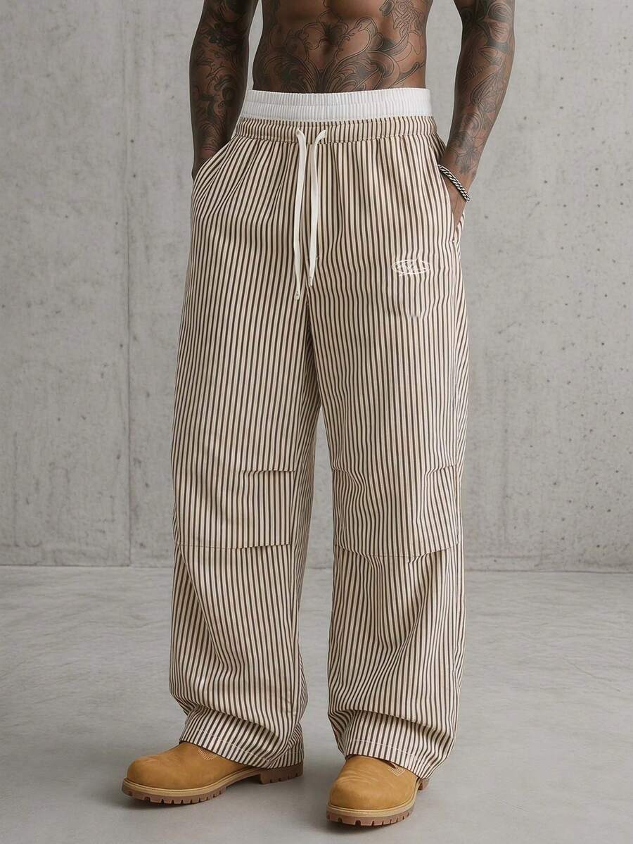 Calça Casual Masculina Listrada STYNVO Urban