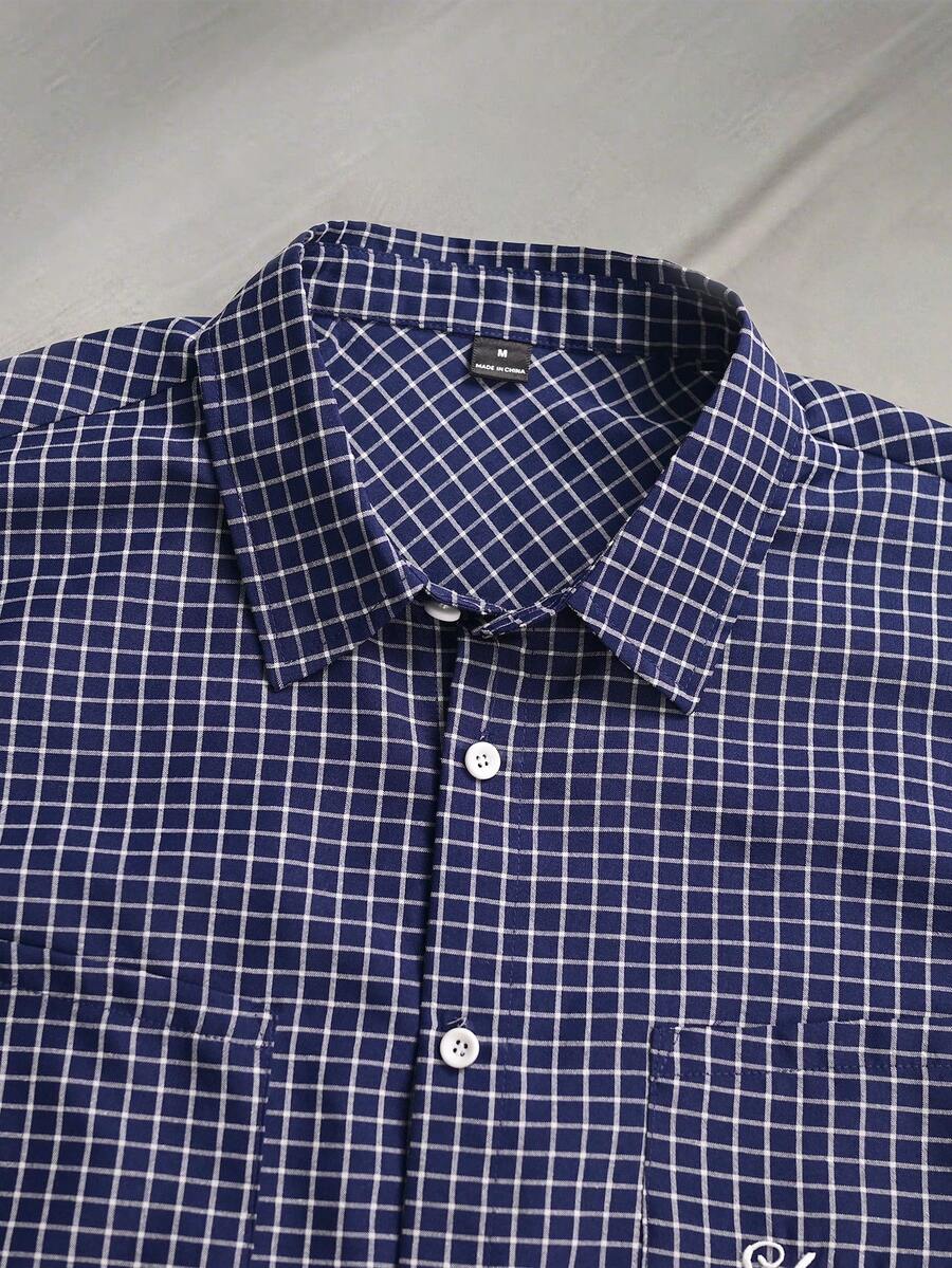 STYNVO 2 Peças/Conjunto Camisa de Manga Curta com Zíper Casual Masculina e Conjunto de Shorts com Cordão