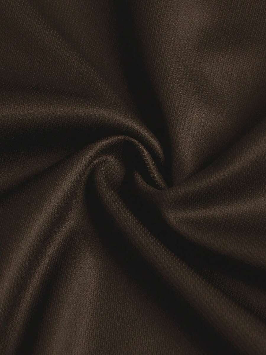 STYNVO Camisa Polo Masculina Versátil com Estampa de Letra, Listras e Contraste de Cor, Botões e Meio Bolso