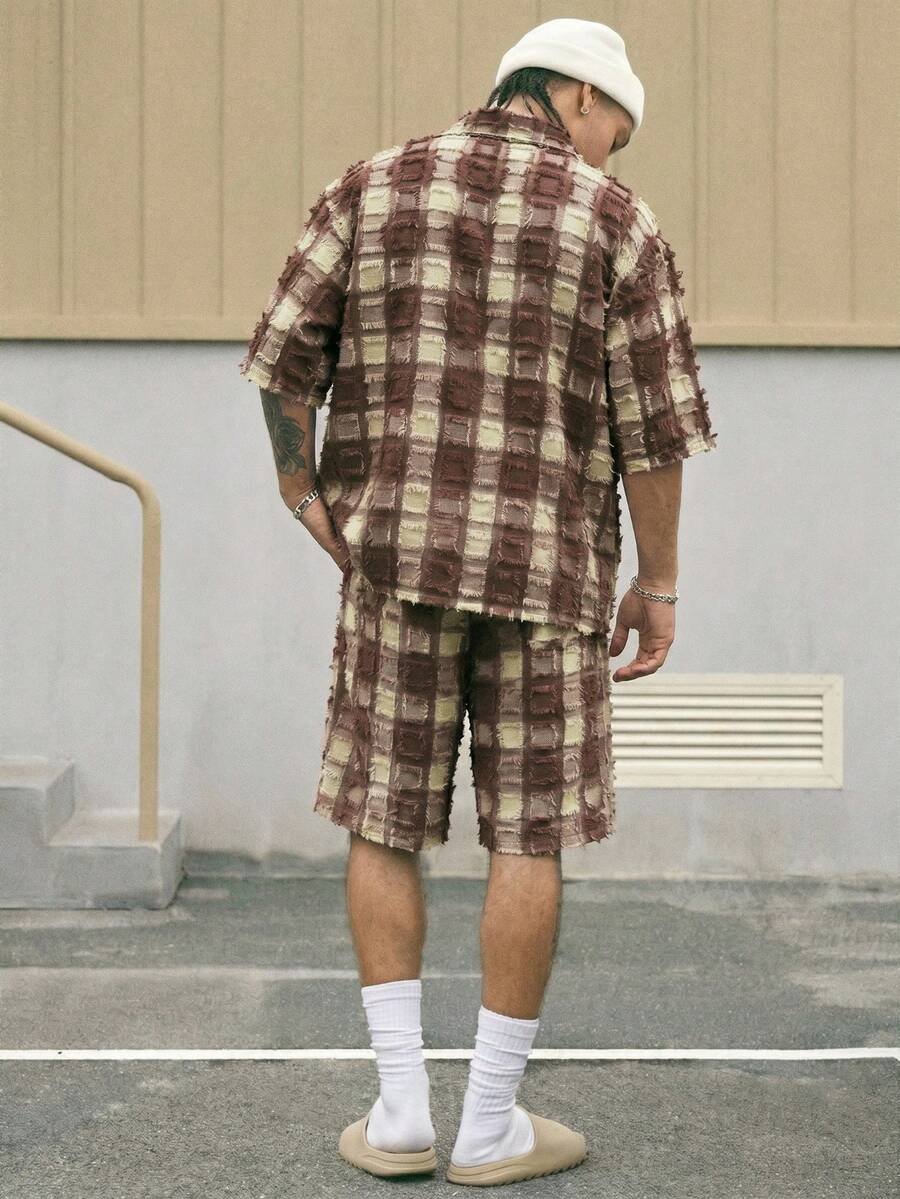 Conjunto Oversized Casual Masculino Texturizado Verde STYNVO Summer Mirage