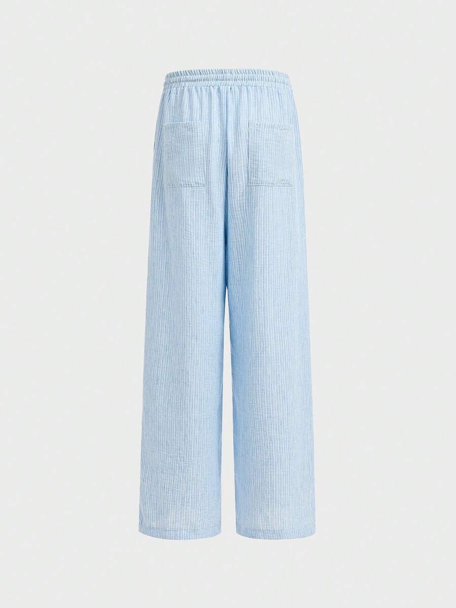Calça Casual Masculina Listrada STYNVO Urban