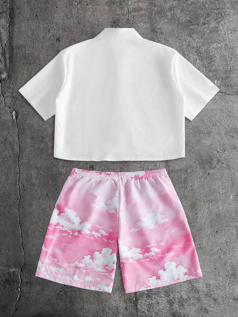 Conjunto Oversized Masculino Estampado STYNVO Urban Nomad