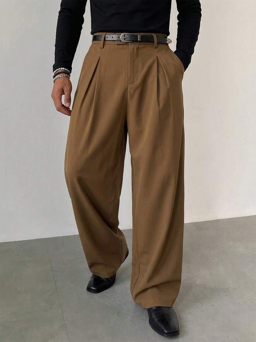 Calça Casual Masculina de Perna Reta STYNVO Urban