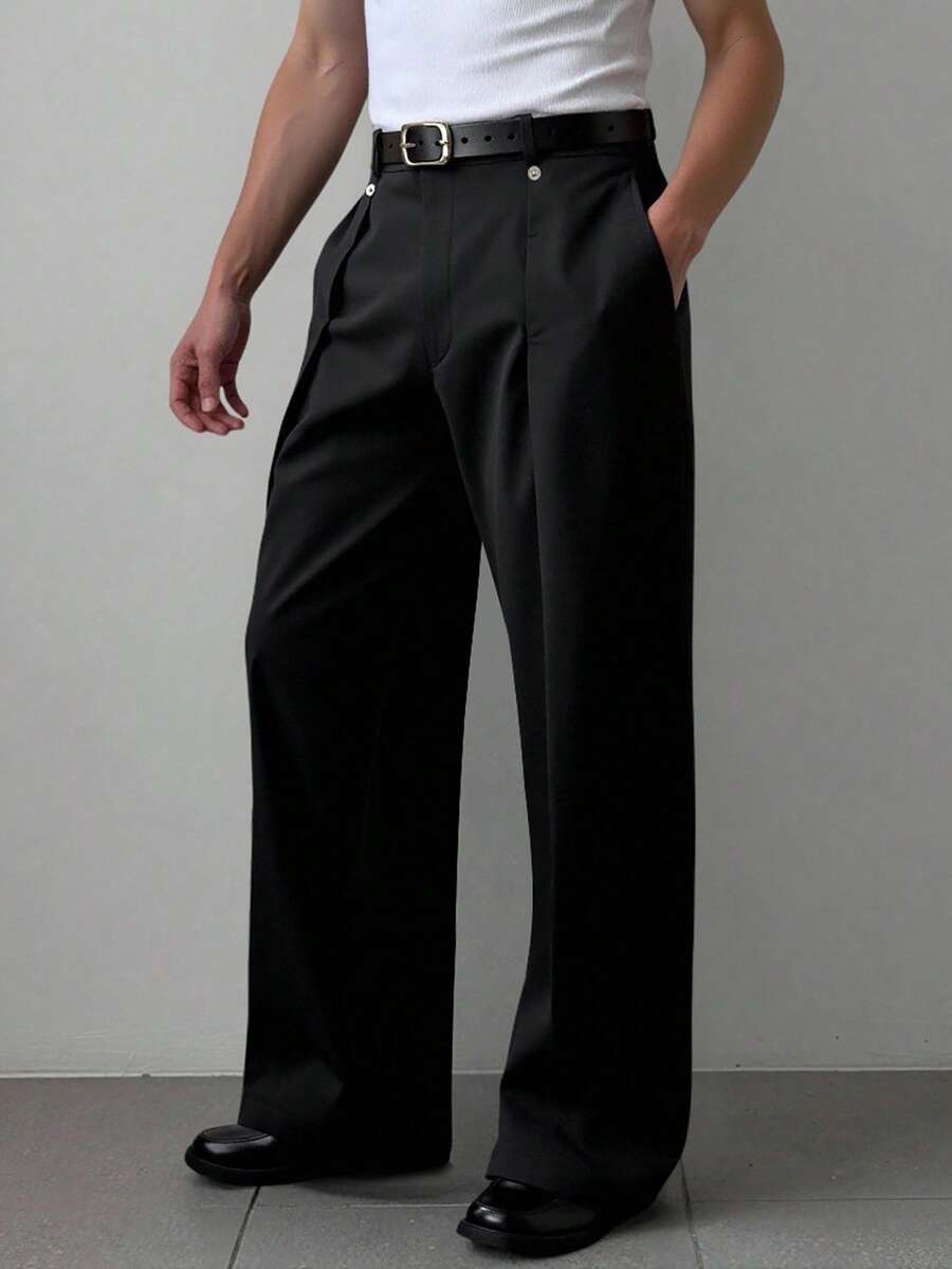 Calça Casual Masculina de Perna Reta STYNVO Urban
