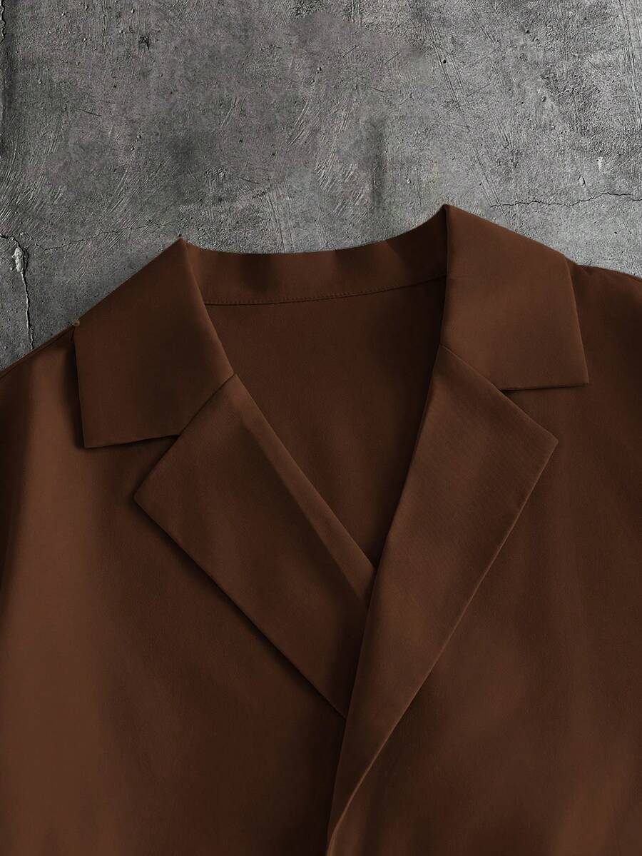 Camisa Oversized Masculina Sólida STYNVO Urban Mirage