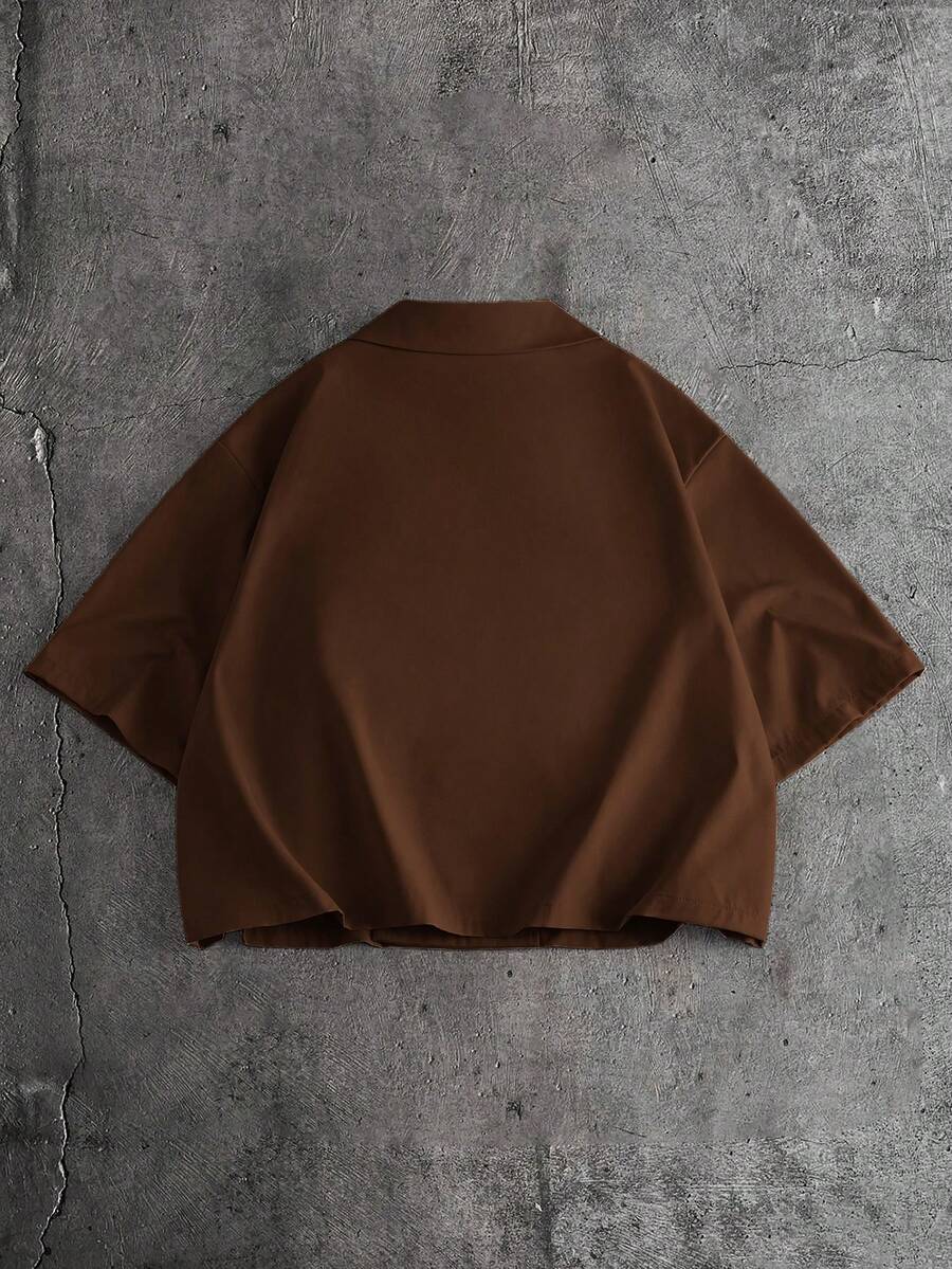 Camisa Oversized Masculina Sólida STYNVO Urban Mirage