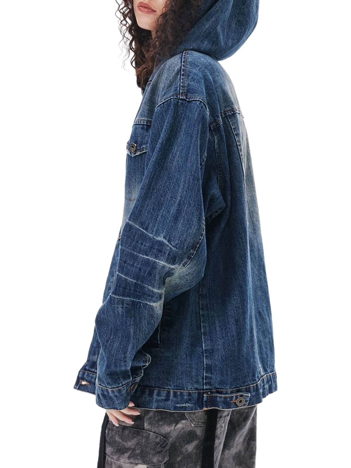 JAQUETA HOODED WORKWEAR WASHED
