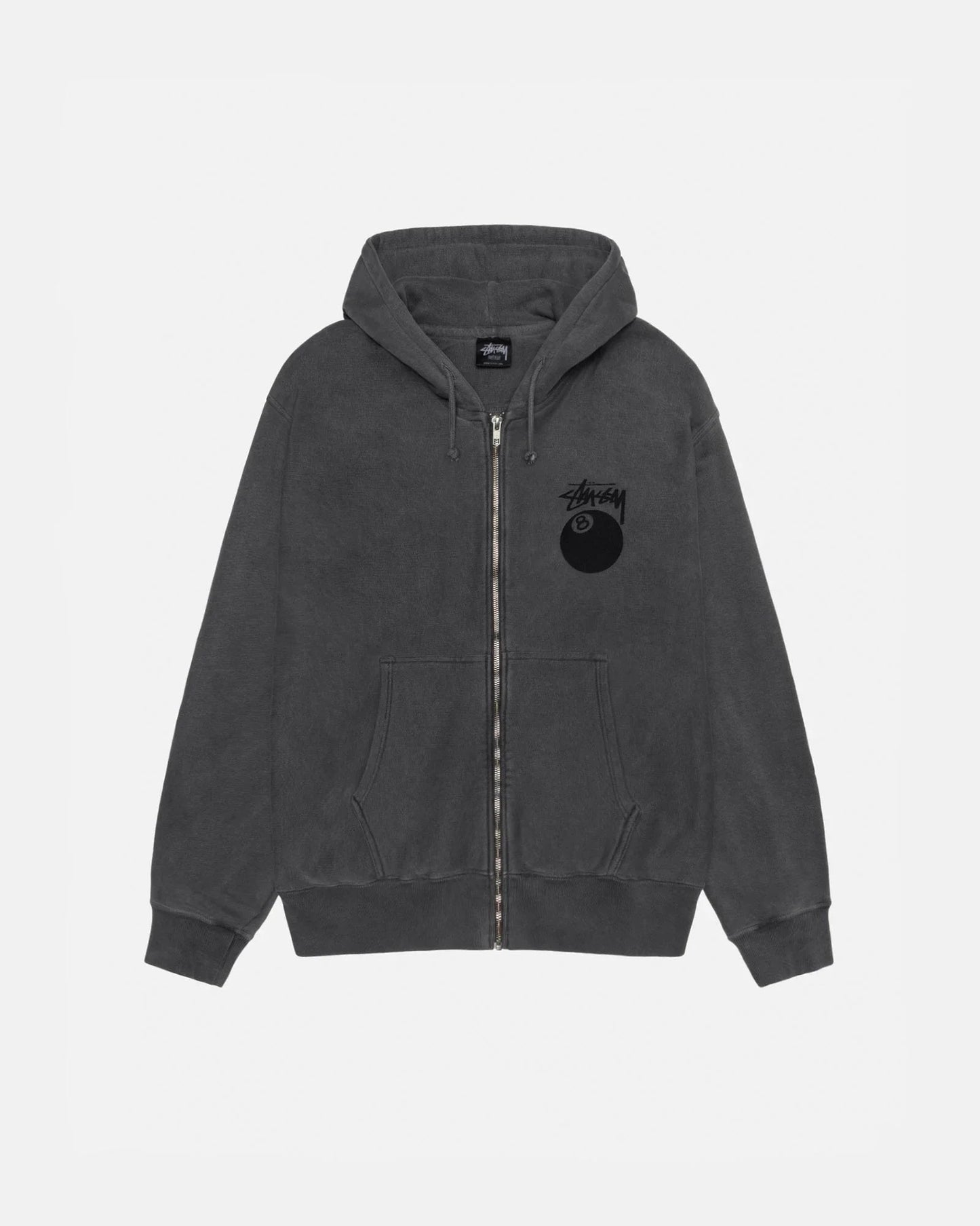 HOODIE 8 BALL PIGMENTO ZIP