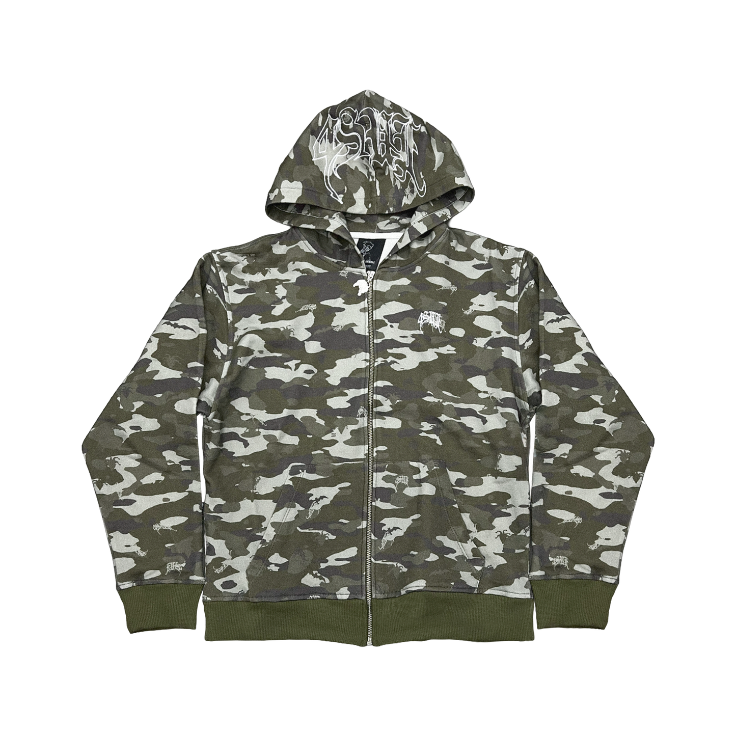 HOODIE CAMO ZIP 4SUF