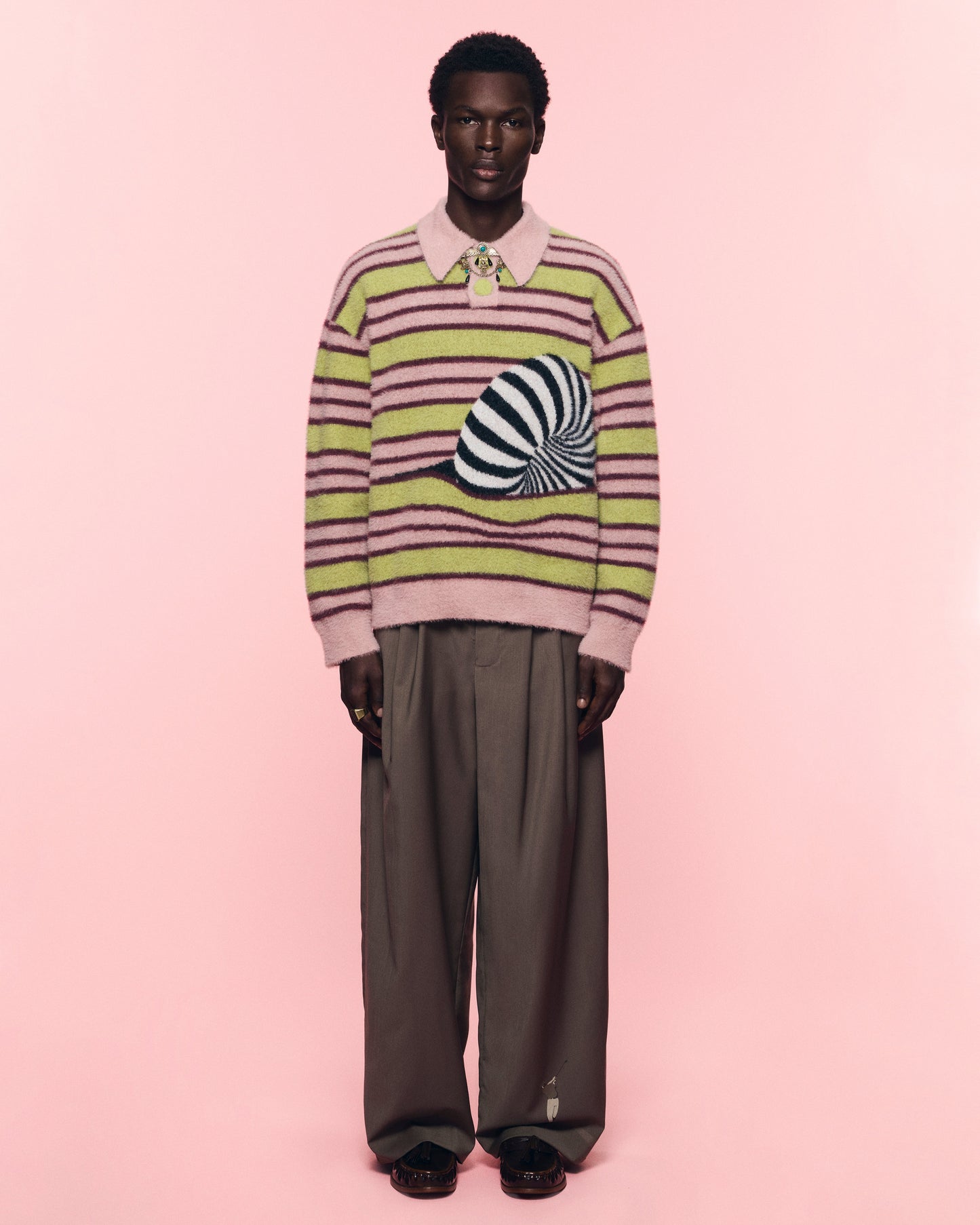 SUÉTER SHAGGY KNIT