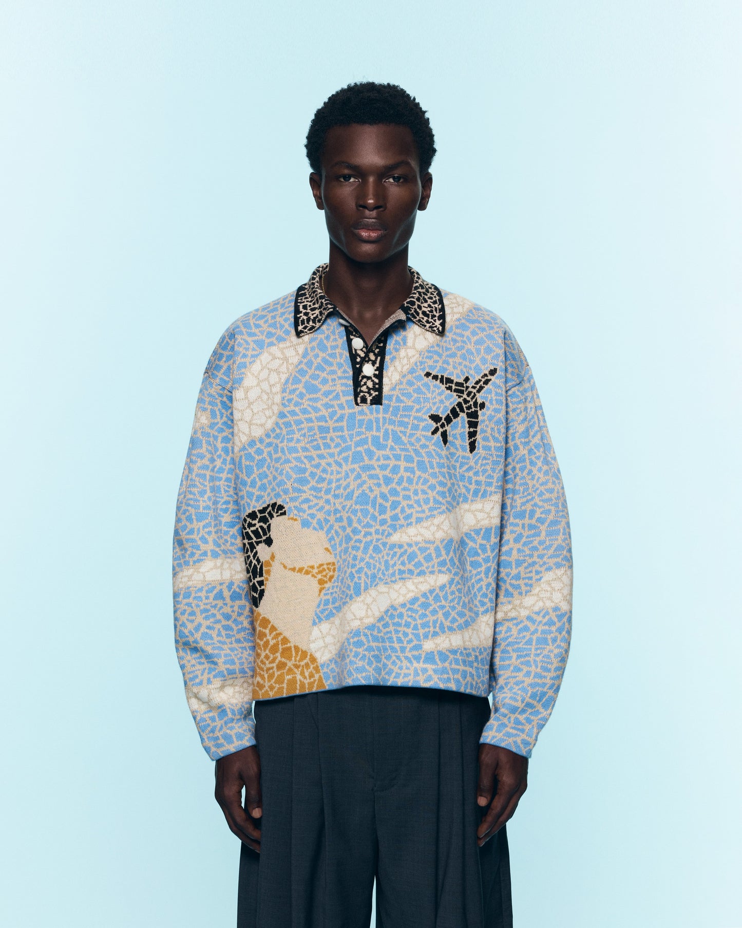 SUÉTER MOSAIC KNIT