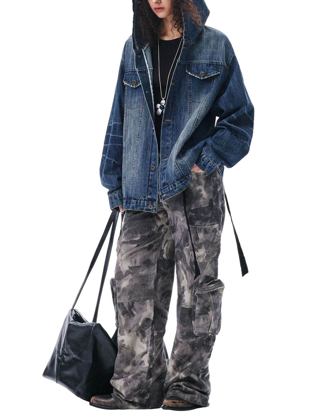 JAQUETA HOODED WORKWEAR WASHED